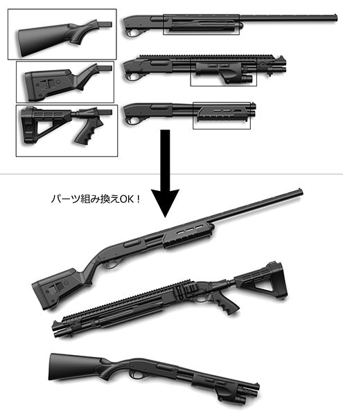 TomyTec Little Armory 1/12 LA093 Ｍ870 Tactical Type