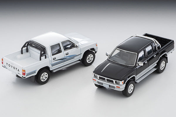 Tomica 1/64 Limited Vintage LV-N255c Hilux 4WD Pick Up Double Cab SSR-X Black/Silver 95