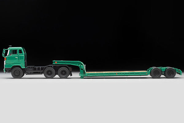 Tomica Limited Vintage 1/64 LV-N173b HINO HH341 Heavy Equipment Transport Trailer Green