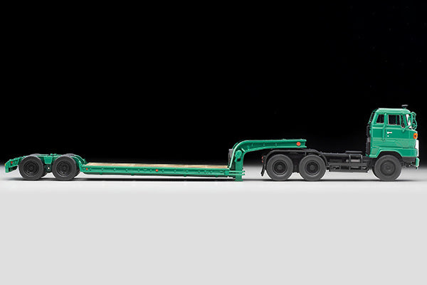 Tomica Limited Vintage 1/64 LV-N173b HINO HH341 Heavy Equipment Transport Trailer Green