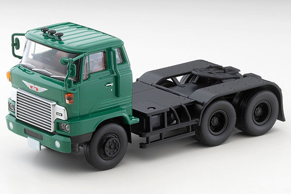 Tomica Limited Vintage 1/64 LV-N173b HINO HH341 Heavy Equipment Transport Trailer Green