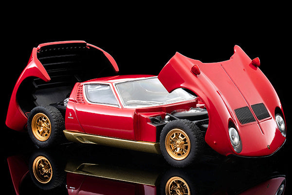 Tomica Limited Vintage 1/64 LV Lamborghini Miura SV Red