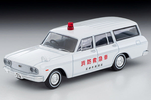 Tomica Limited Vintage 1/64 LV-207a Toyopet Masterline Fire/Ambulance 1966