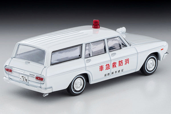 Tomica Limited Vintage 1/64 LV-207a Toyopet Masterline Fire/Ambulance 1966