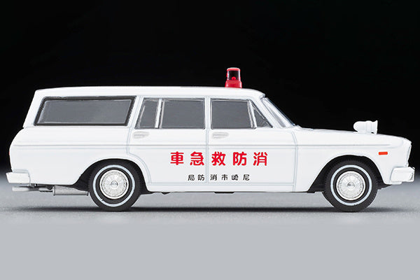 Tomica Limited Vintage 1/64 LV-207a Toyopet Masterline Fire/Ambulance 1966