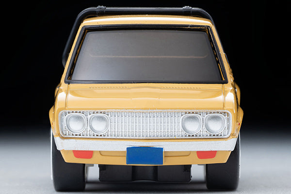 TomyTec Choro Q QS-03b Datsun Truck Beige with a Surfboard