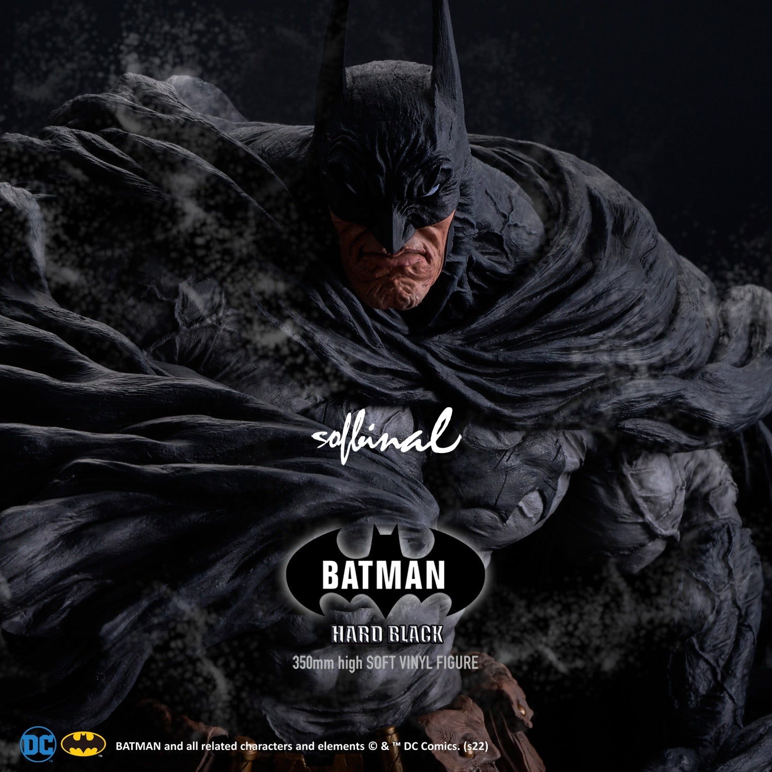 Sentinel Sofbinal Batman (Hard Black Ver.) "DC"