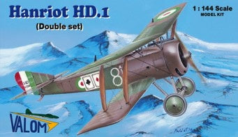 Valom 1/144 Hanriot HD.1 (Double set)