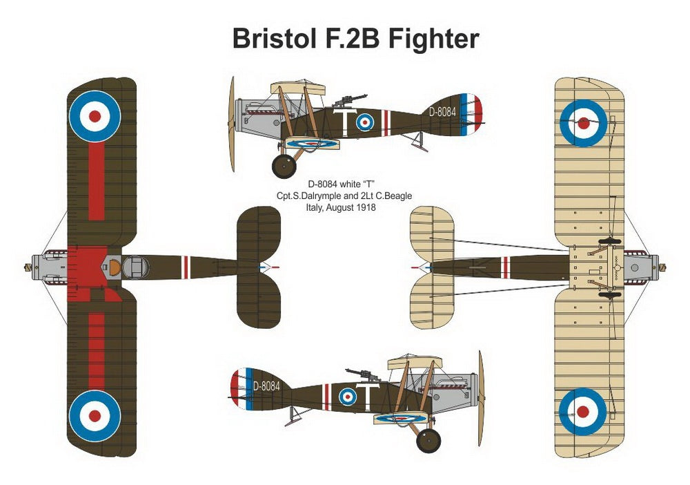 Valom 1/144 Bristol F2B Fighter (Double Set)