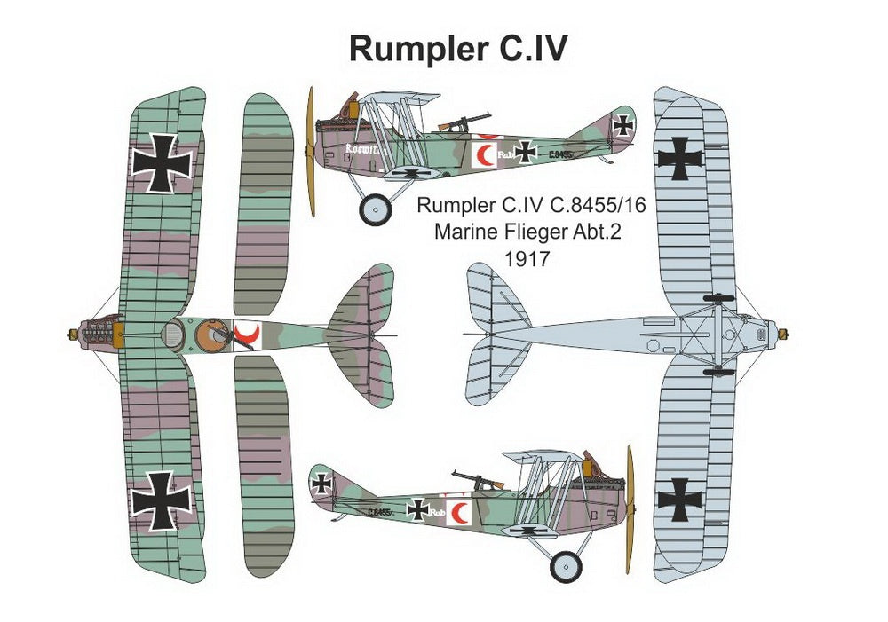 Valom 1/144 Rumpler C.IV (Double Set)