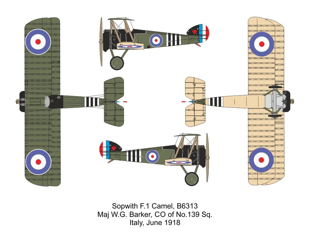 Valom 1/144 Sopwith F.1 Camel (double set)