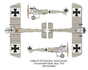 Valom 1/144 Nieuport 11 vs Fokker E.III (Duels in the Sky)