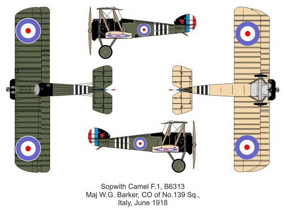 Valom 1/144 Sopwith F.1 Camel vs Fokker Dr.I (Duels in the Sky)