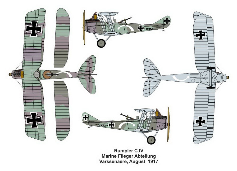 Valom 1/144 Bristol F2B vs Rumpler C.IV (Duels in the Sky))