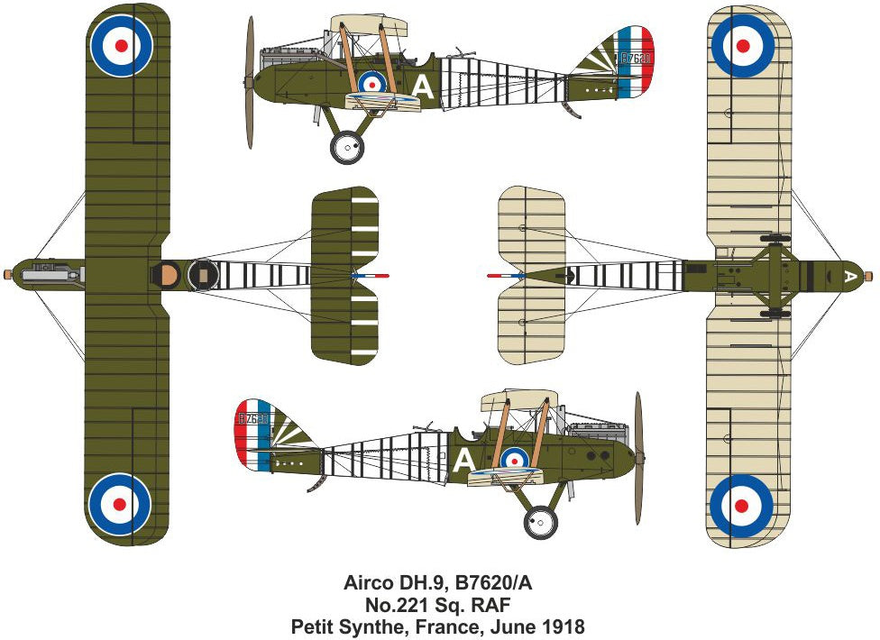 Valom 1/144 Airco DH.9 (double set)