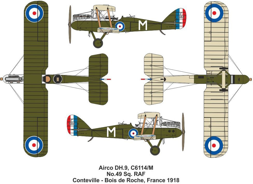 Valom 1/144 Airco DH.9 (double set)