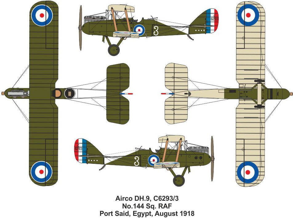 Valom 1/144 Airco DH.9 (double set)