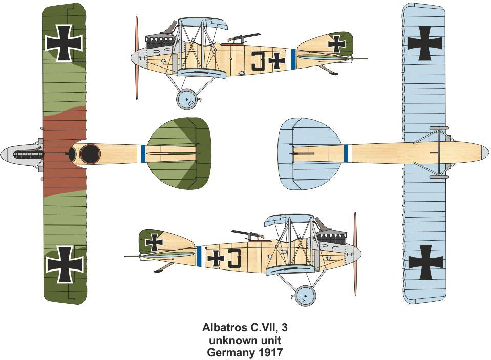 Valom 1/144 Albatros C.VII (double set)