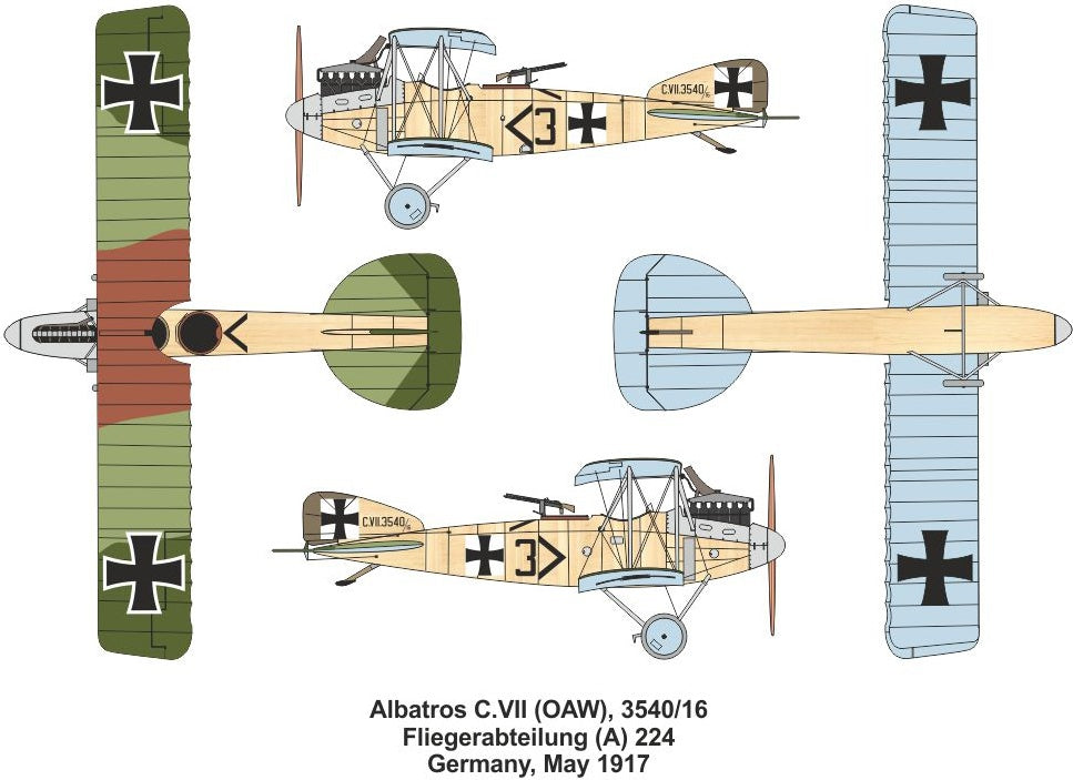 Valom 1/144 Albatros C.VII (double set)