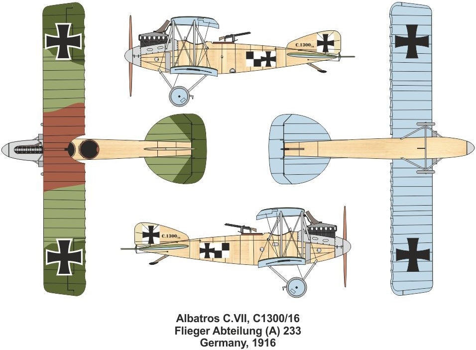 Valom 1/144 Albatros C.VII (double set)