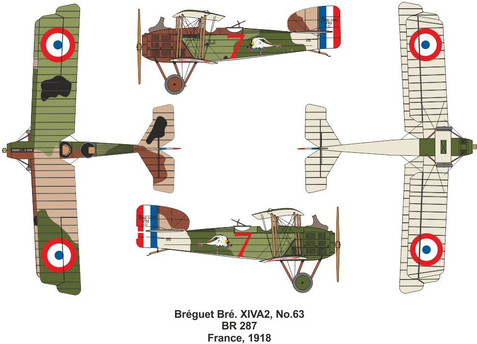 Valom 1/144 Breguet 14 A2 (double set)