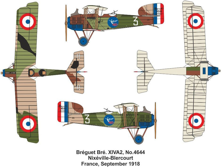 Valom 1/144 Breguet 14 A2 (double set)