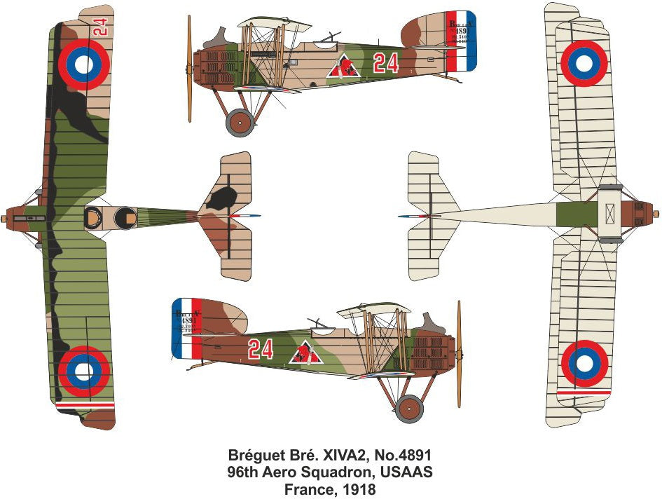 Valom 1/144 Breguet 14 A2 (double set)