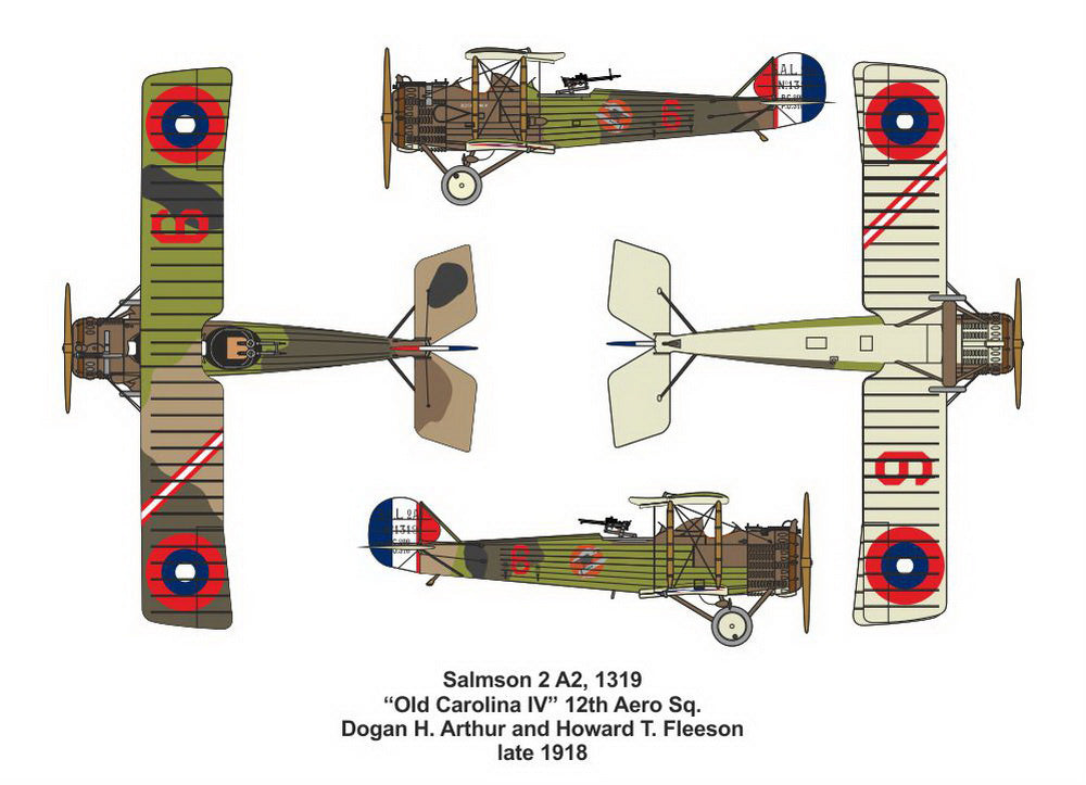 Valom 1/144 Salmson 2 A2 (double set)