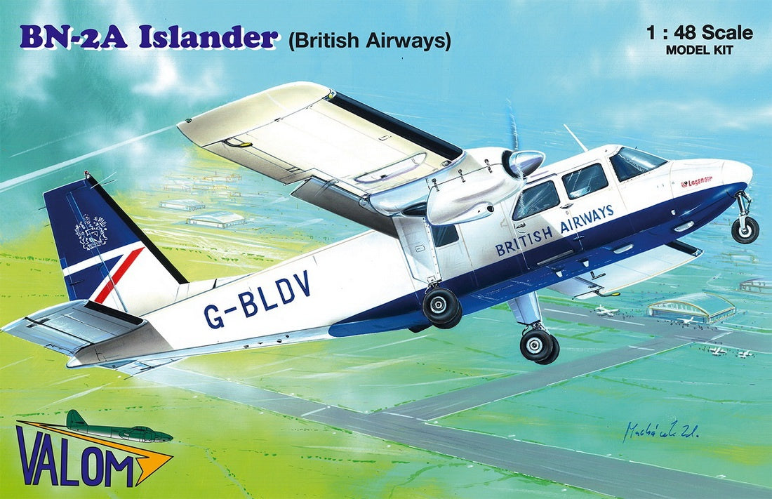 Valom 1/48 Britten-Norman BN-2A Islander (British Airways)