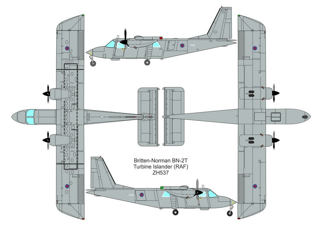 Valom 1/48 Britten-Norman BN-2T Turbine Islander (RAF)