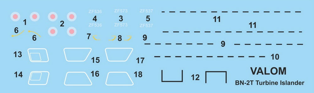 Valom 1/48 Britten-Norman BN-2T Turbine Islander (RAF)