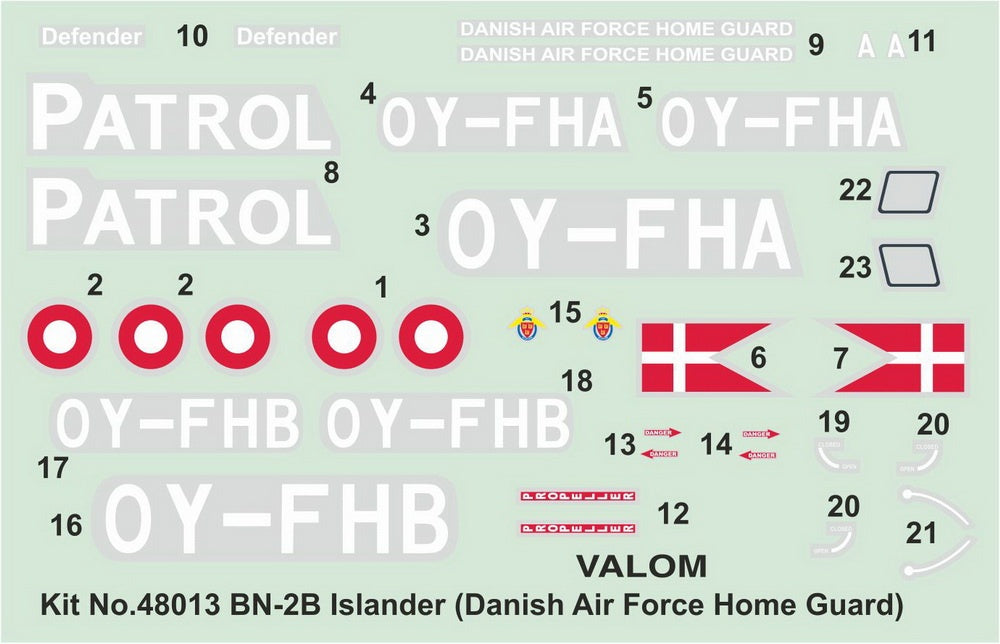 Valom 1/48 Britten-Norman BN-2B Islander (DAFHG)