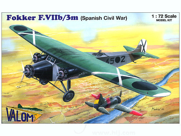 Valom 1/72 Fokker F.VIIb/3m (Spanish Civil War)