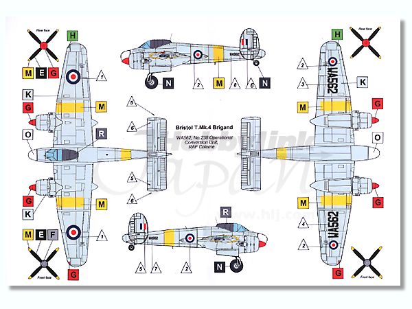 Valom 1/72 Bristol Brigand T.Mk.4