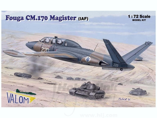 Valom 1/72 Fouga CM.170 Magister (IAF)