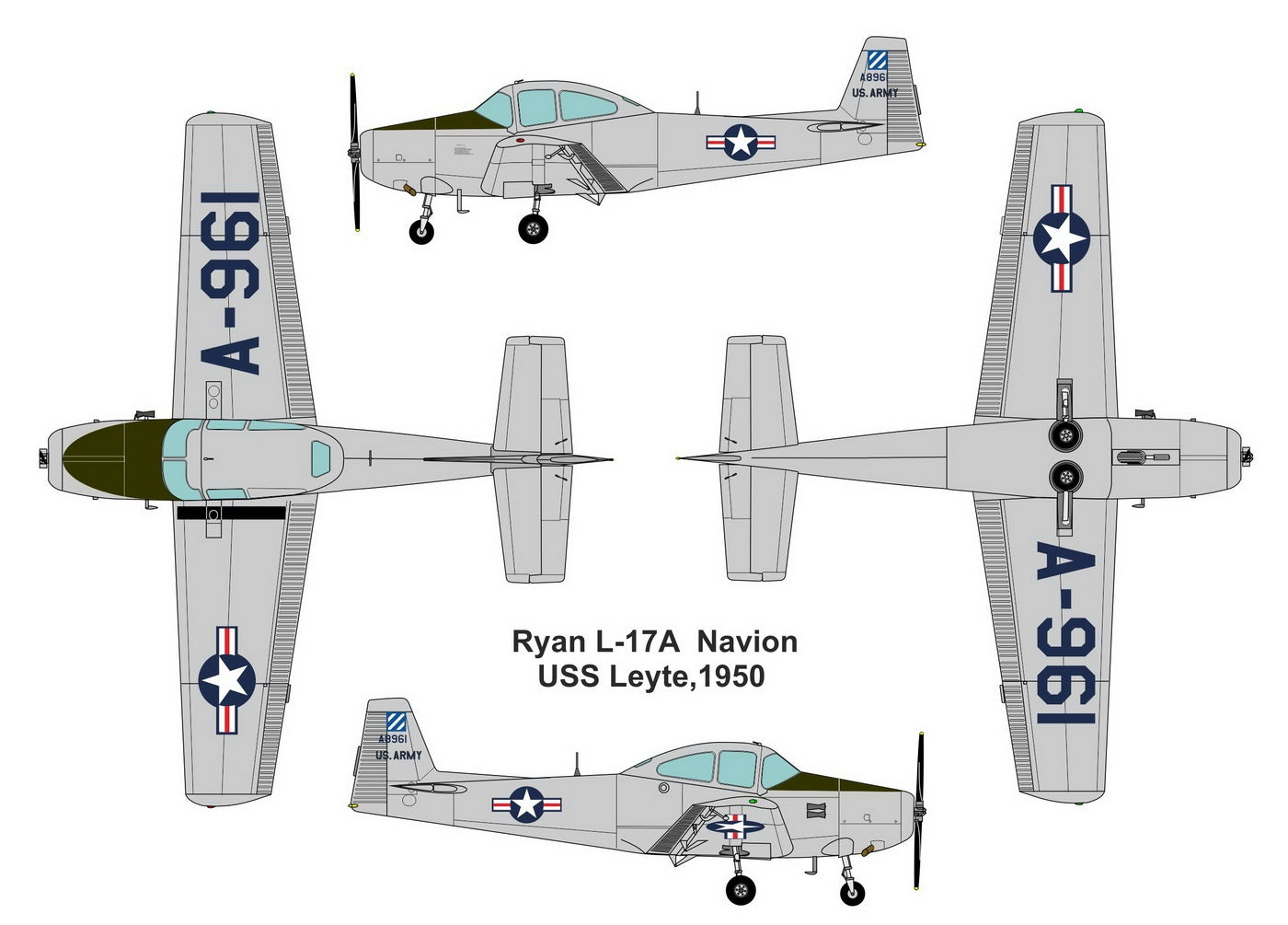 Valom 1/72 Ryan L-17 A/B Navion (US NAVY)