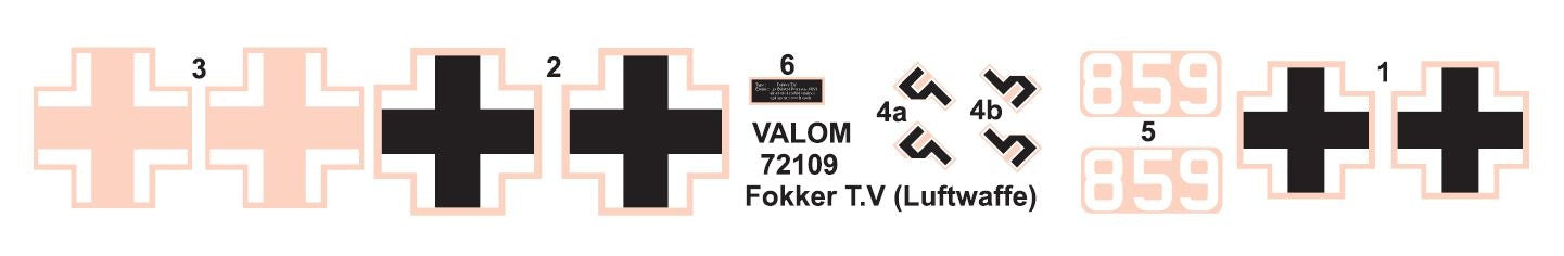 Valom 1/72 Fokker T.V (Luftwaffe)