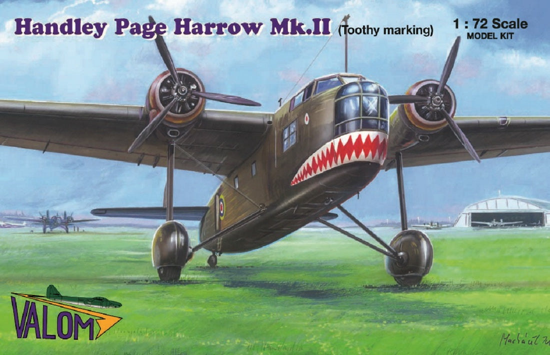 Valom 1/72 Handley Page Harrow Mk.II (Toothy marking)