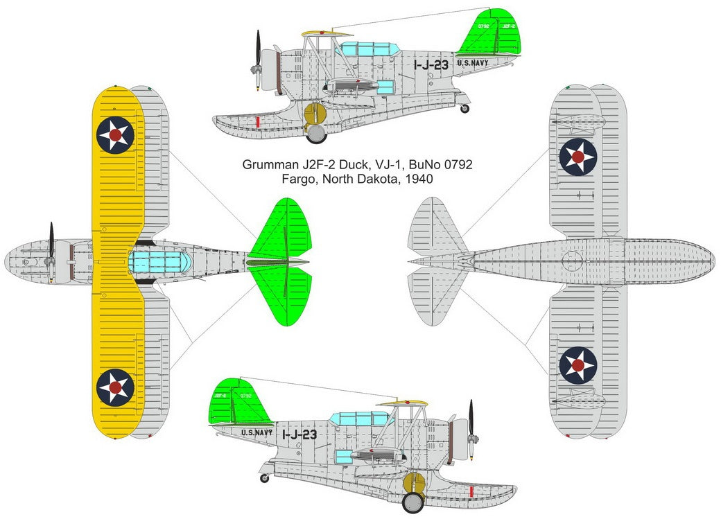 Valom 1/72 Grumman J2F-2/J2F-2A  Duck