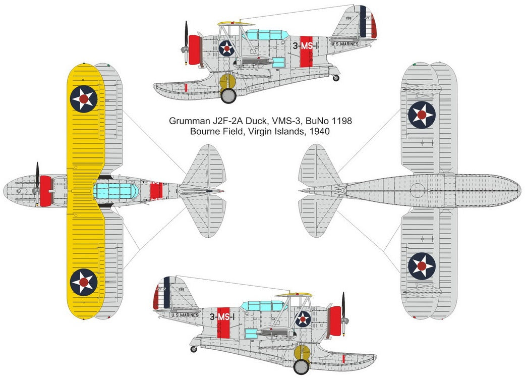 Valom 1/72 Grumman J2F-2/J2F-2A  Duck