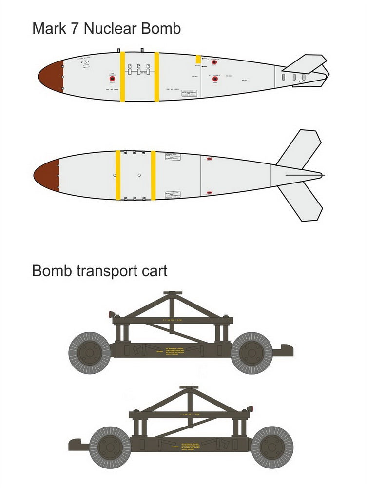 Valom 1/72 Mark 7 nuclear bomb