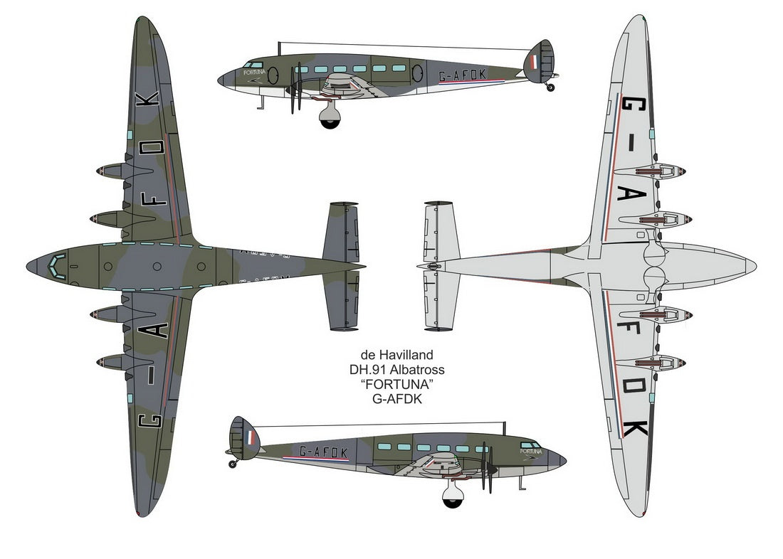 Valom 1/72 DH.91 Albatross (RAF)