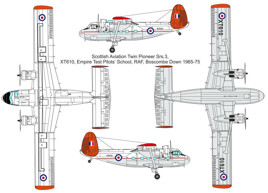 Valom 1/72 Scottish Aviation Twin Pioneer CC.Mk.I (RAF)