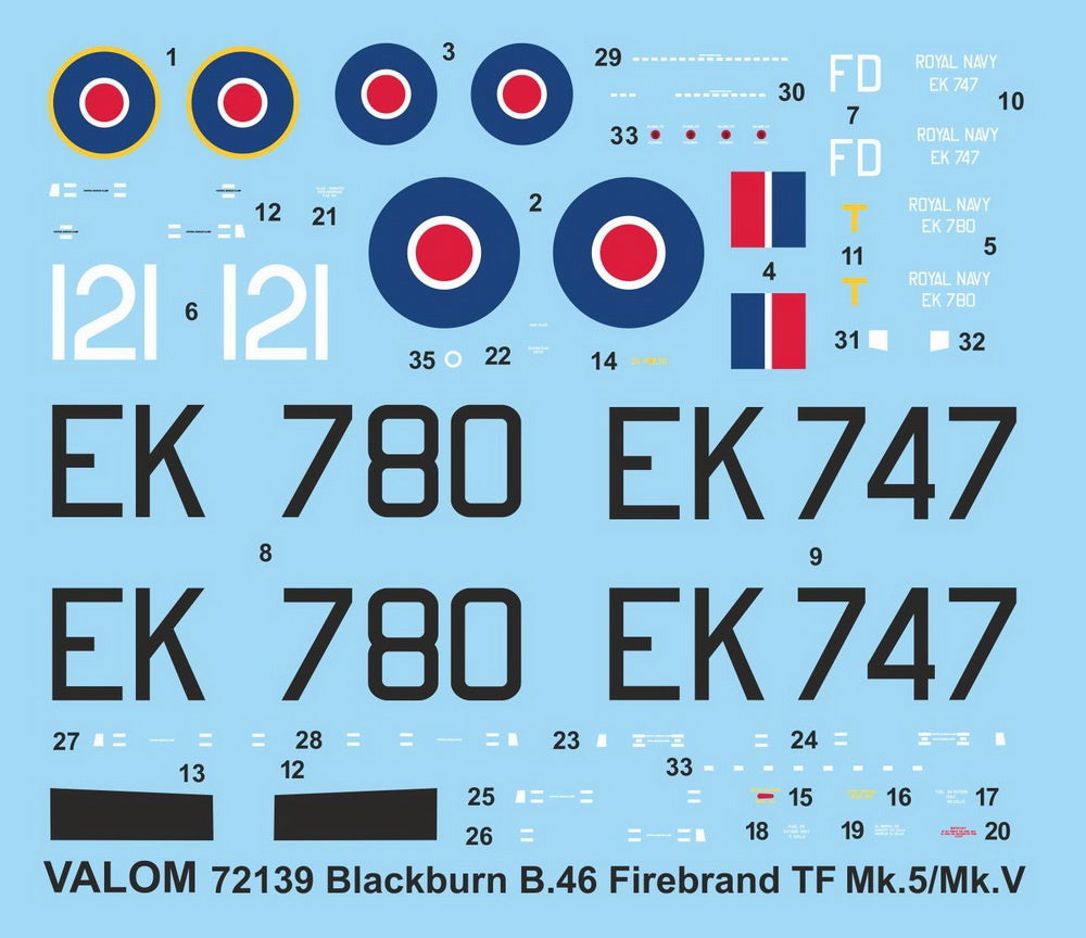 Valom 1/72 Blackburn Firebrand TF.Mk.5