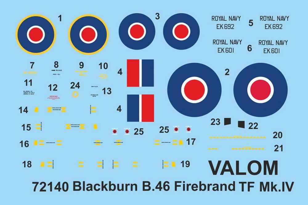 Valom 1/72 Blackburn Firebrand TF.Mk.IV