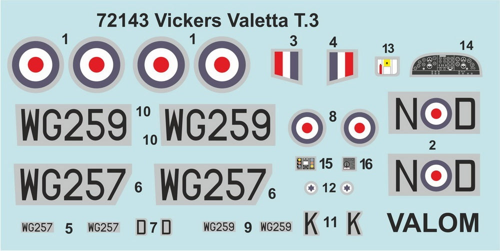 Valom 1/72 Vickers Valetta T.3