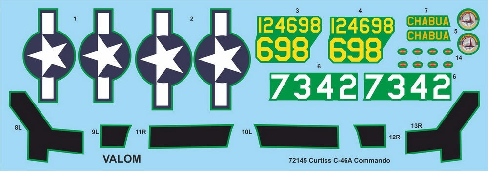 Valom 1/72 Curtiss C-46A Commando (The Hump)