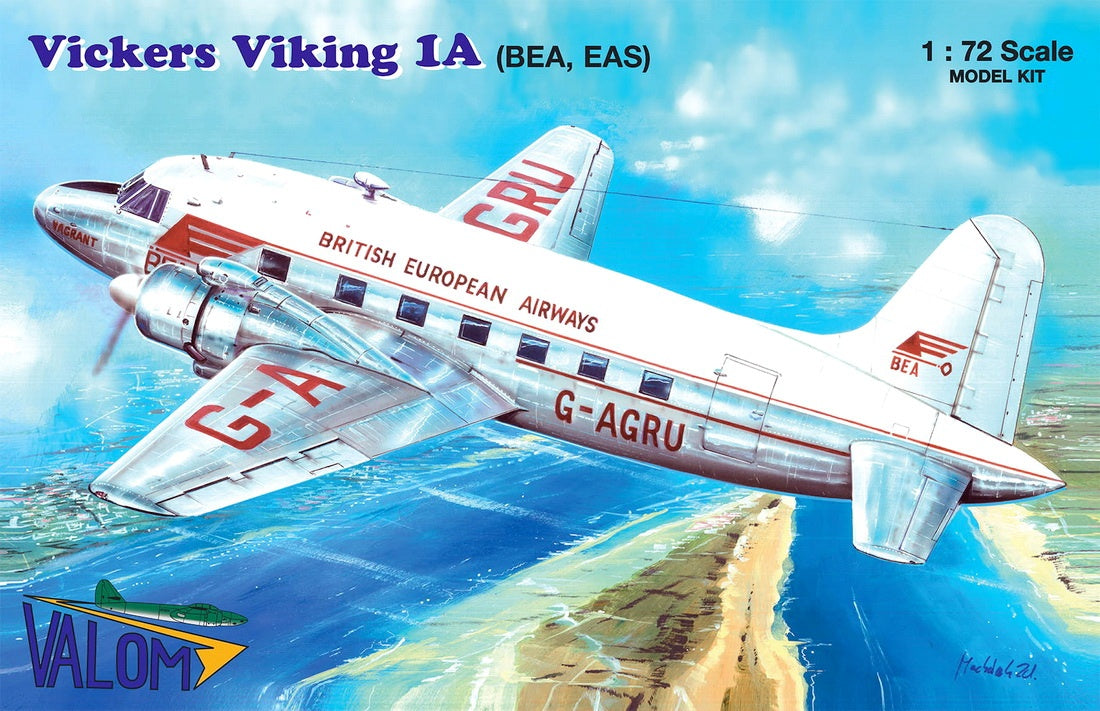 Valom 1/72 Vickers Viking 1A (BEA, EAS)