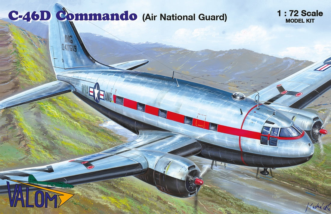 Valom 1/72 Curtiss C-46D Commando (air National Guard)