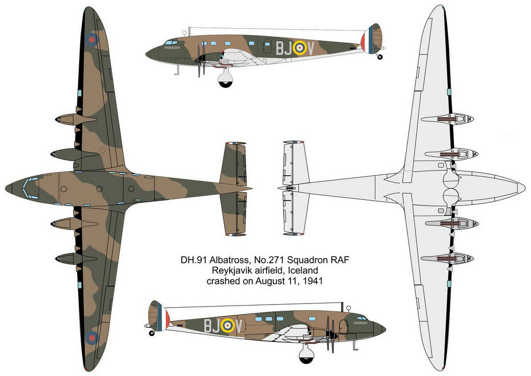 Valom 1/72 DH.91 Albatross (Franklin, Faraday)